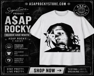 Premium Asap Rocky MerchOfficial Merch Exclusive Rap Star Collection